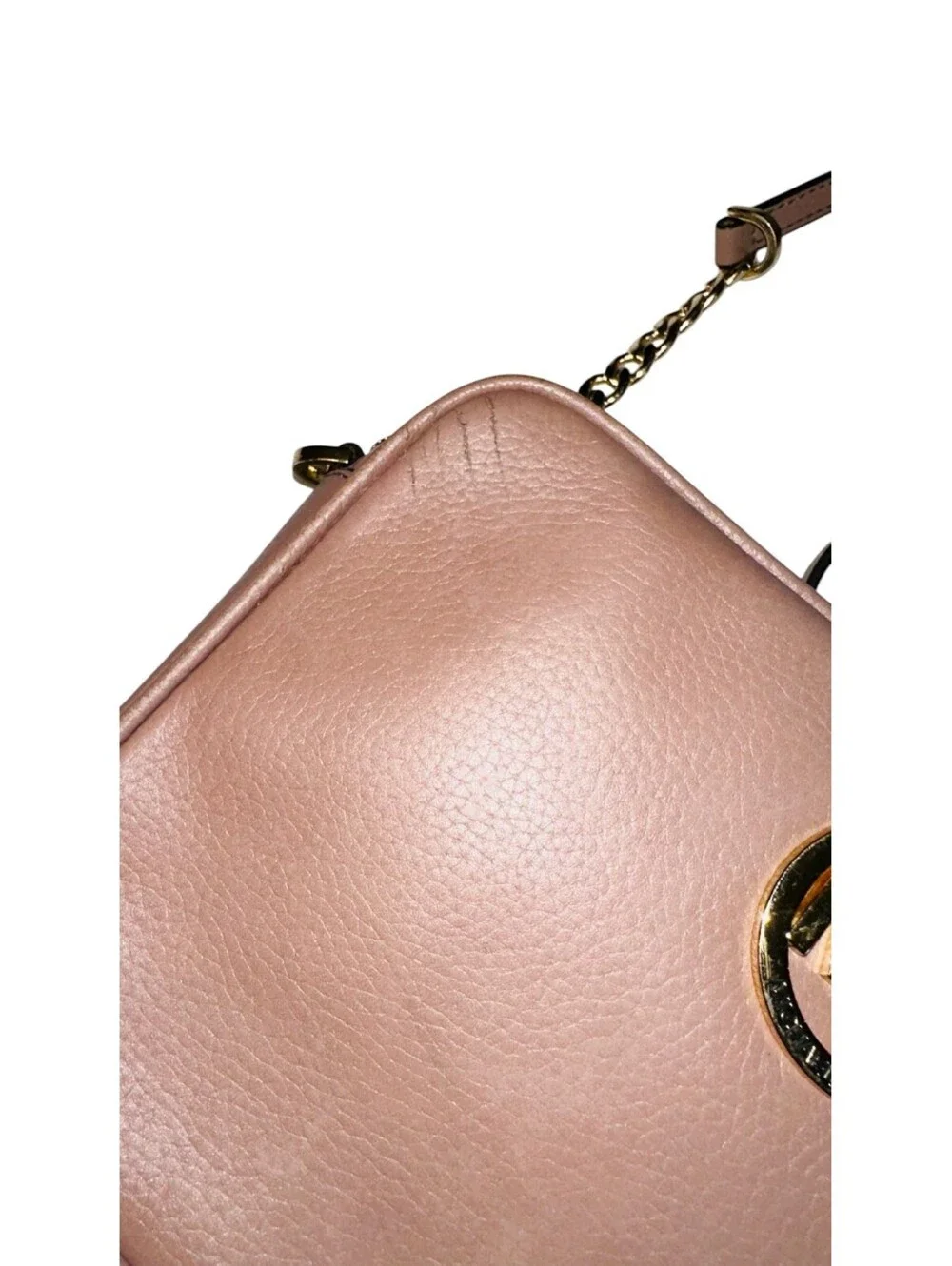 Michael Kors Pink Blush Jet Set Fulton Crossbody
